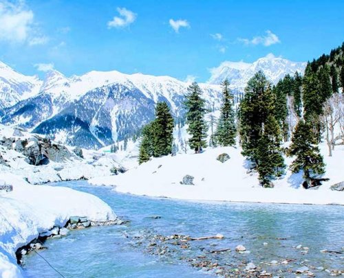 Srinagar Airport – Sonmarg - 100 KMS { 4 Hrs. Drive }